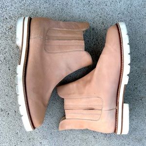 Stuart Weitzman Leather Chelsea Boots